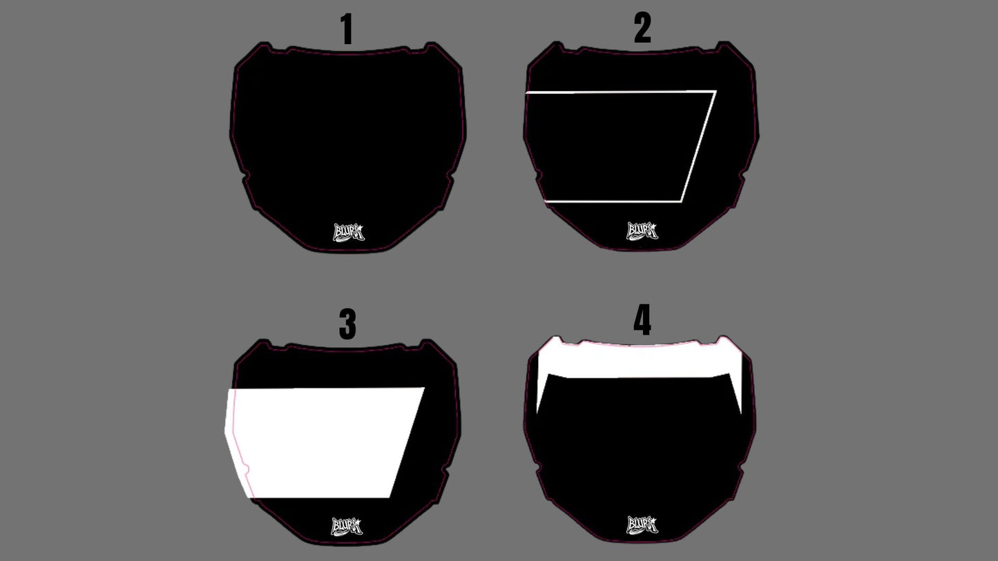 Custom Odi Number Plate Decal
