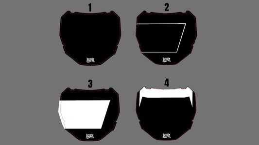 Custom Odi Number Plate Decal